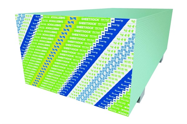 Sheetrock® Brand Gypsum Board Abuse Resistant Mold Tough™ Type X